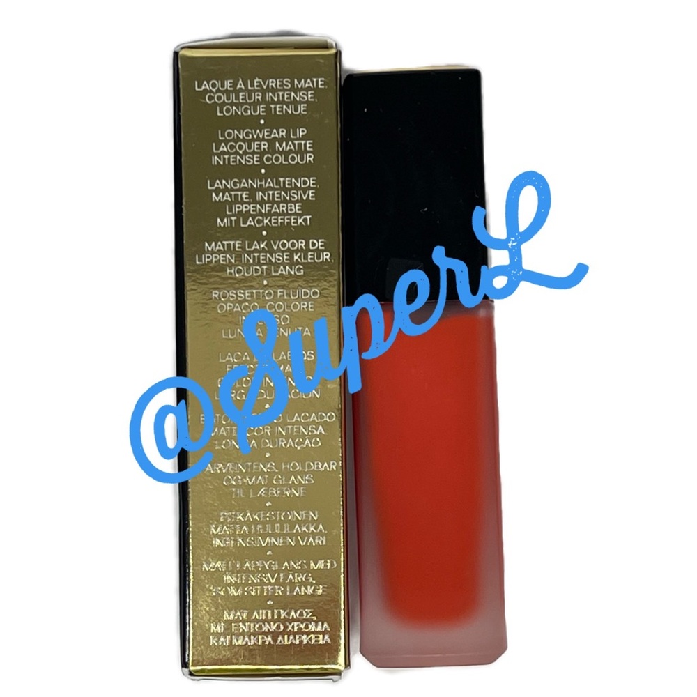 NEW CHANEL ROUGE ALLURE INK Matte Liquid Lip Colour Lipstick 164 Entusiasta Red - Picture 3 of 8